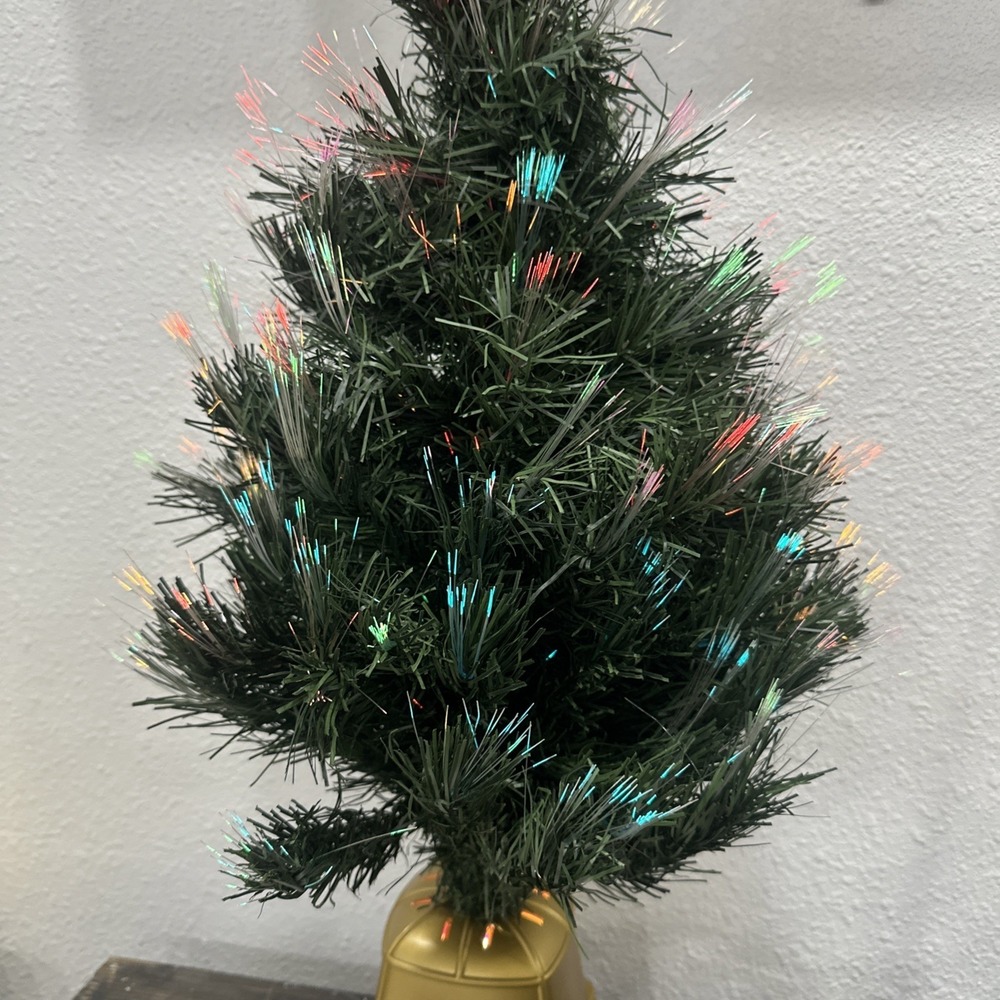 VGT Puleo Christmas Tree Fiber Optic 30"  + Light‎ Bulb & Original Instructions - Picture 3 of 5